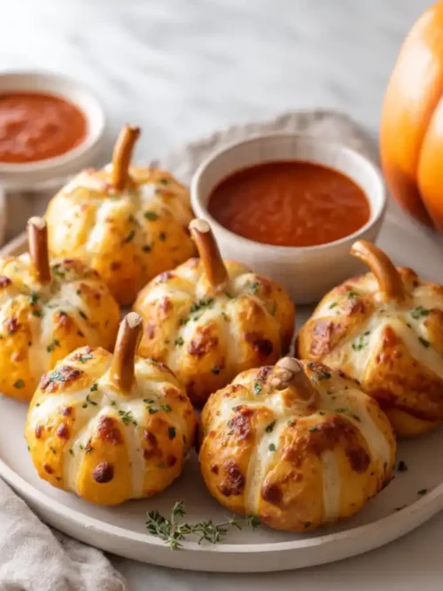 Easy Pizza-Stuffed Pumpkins for Halloween Dinner