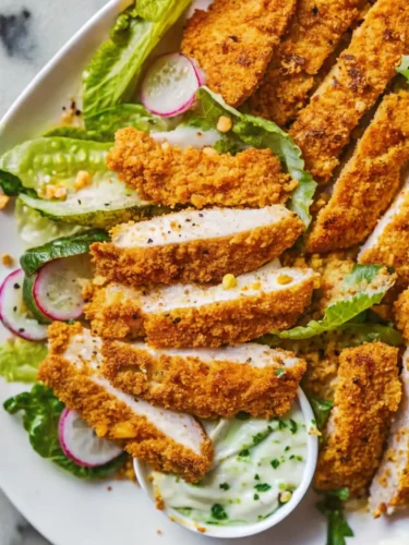 Golden Cheez-It Chicken Tenders