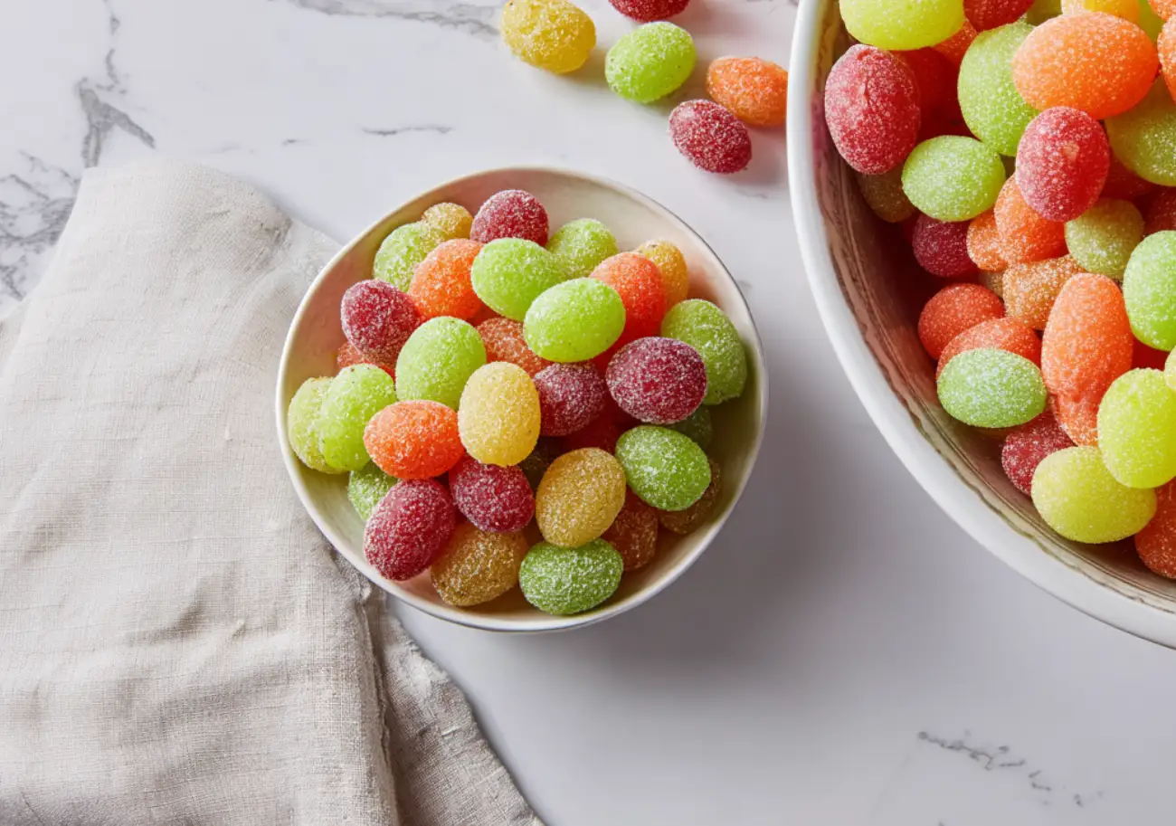 How to Make Sour Patch Grapes at Home Easily