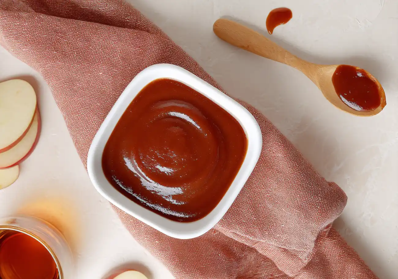 Apple Bourbon BBQ Sauce for Grilling