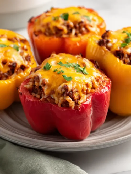 Beef Stuffed Peppers Recipe