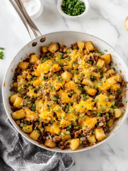 Beef and Potatoes Skillet Recipe