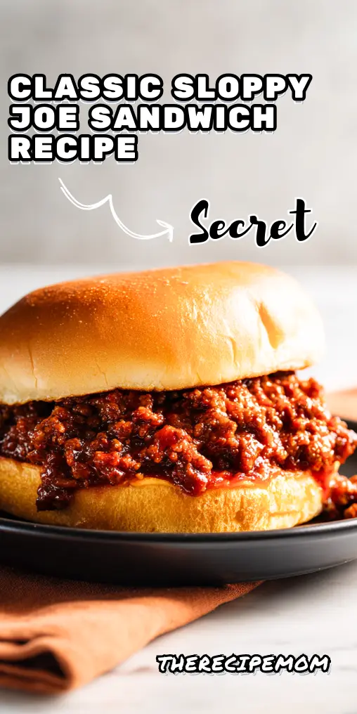 Classic Sloppy Joe Sandwich Recipe