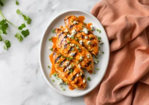 Grilled Buffalo Chicken Recipe for Game Day