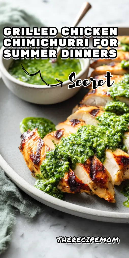 Grilled Chicken Chimichurri for Summer Dinners