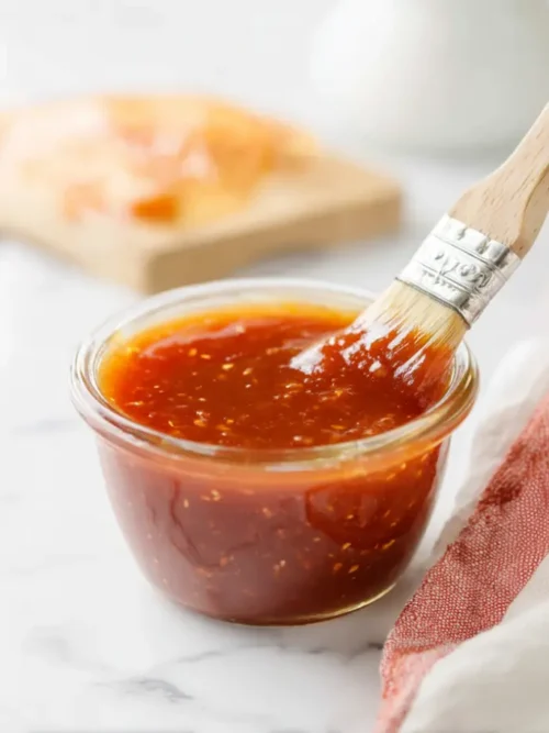 Homemade Apricot BBQ Sauce Recipe