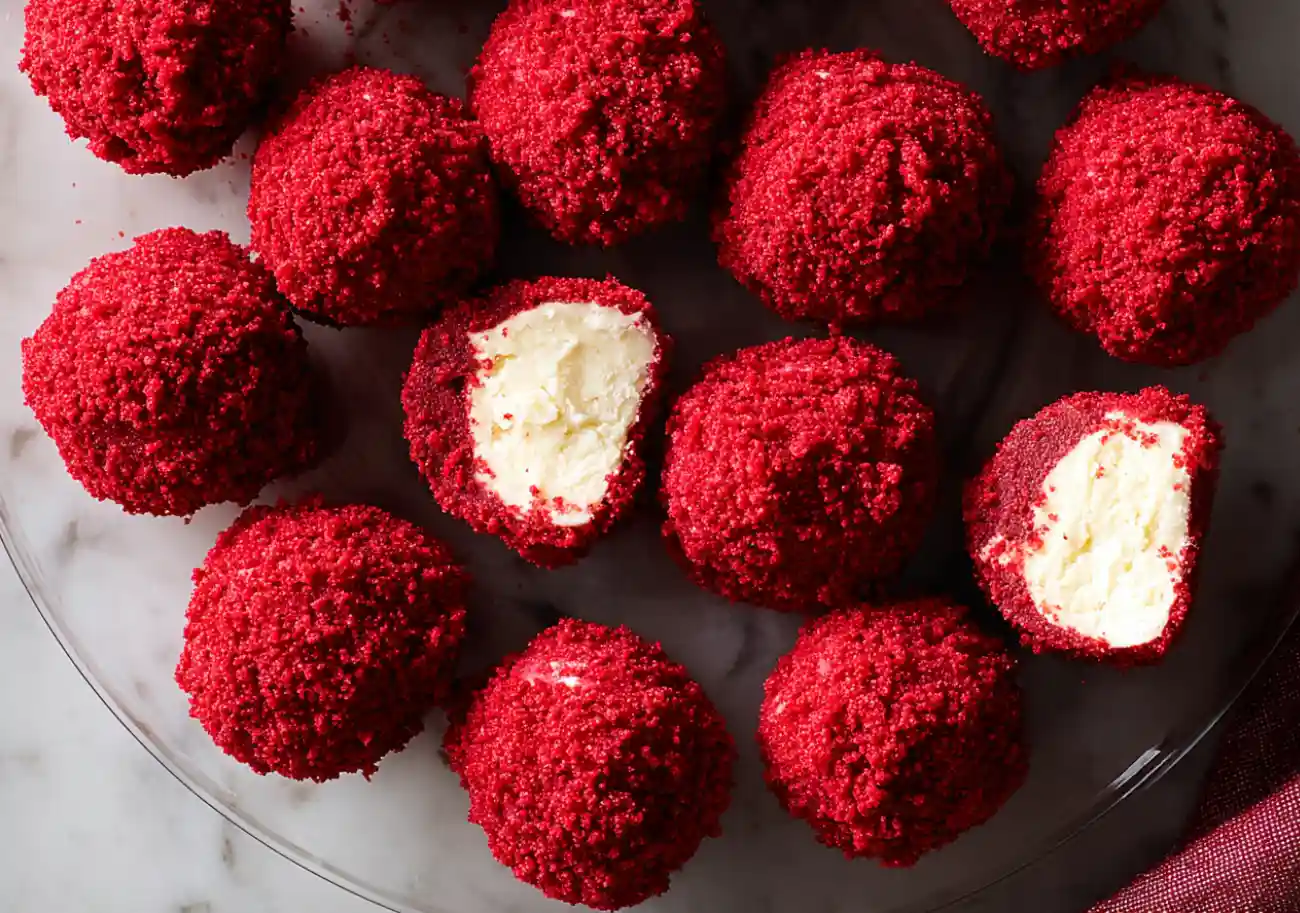 Red Velvet Cheesecake Bites Recipe