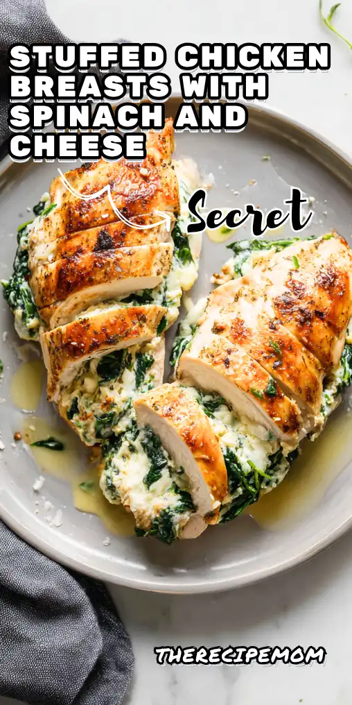 Stuffed Chicken Breasts with Spinach and Cheese Ingredients