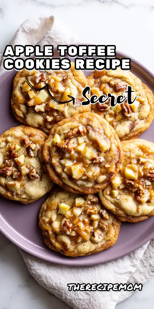 Apple Toffee Cookies Recipe