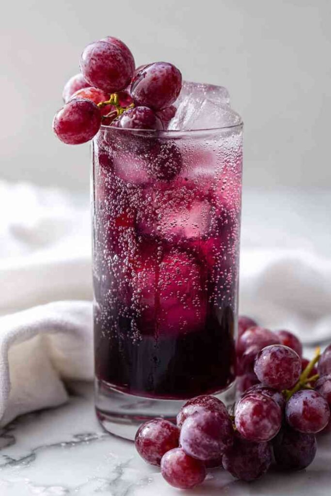Dracula’s Grape Sparkler