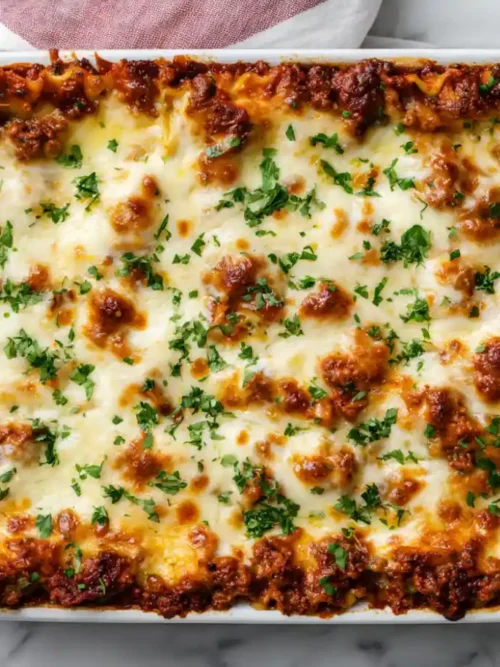 Ground Beef Lasagna Recipe