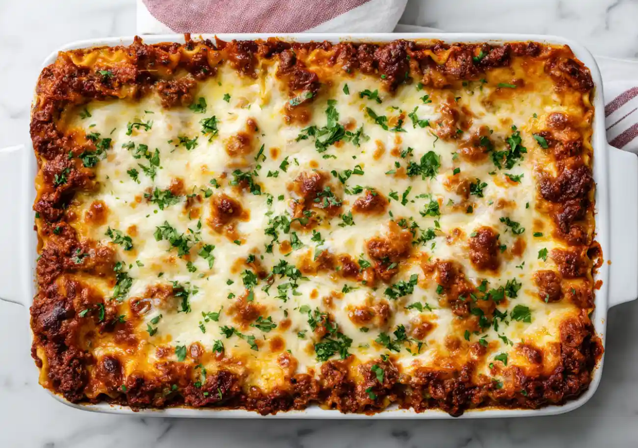 Ground Beef Lasagna Recipe