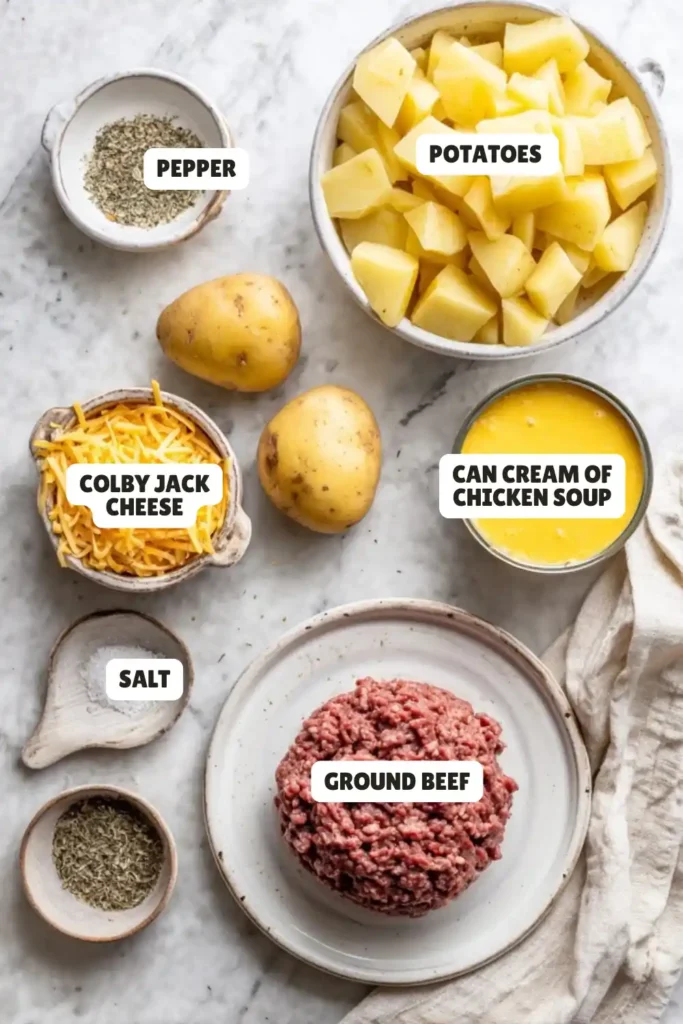 Hobo Casserole Recipe Ingredients
