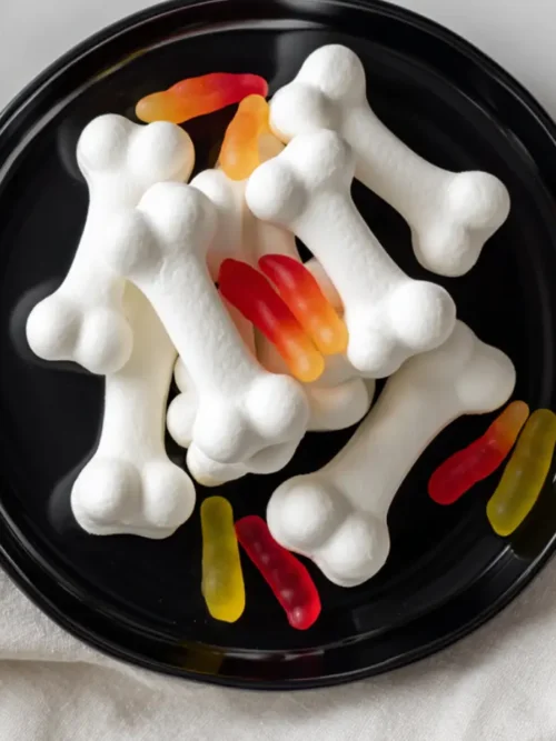 Homemade Meringue Bones for Halloween Parties