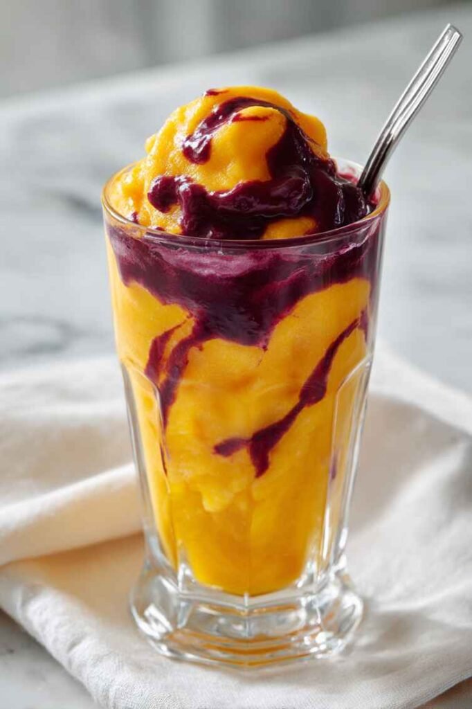 Midnight Mango Slush