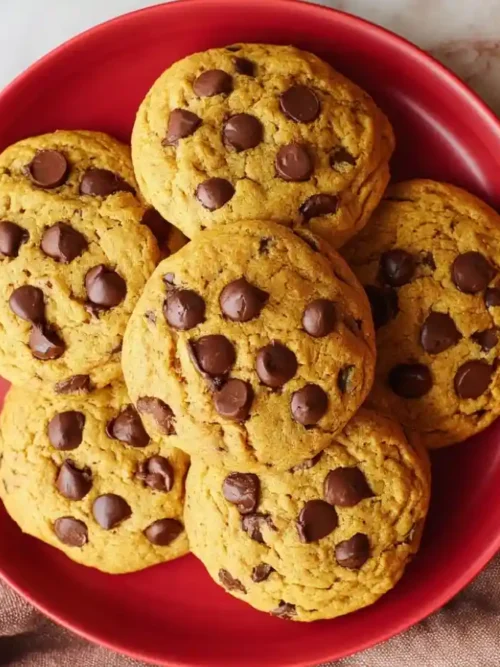 Pumpkin Chocolate Chip Cookies
