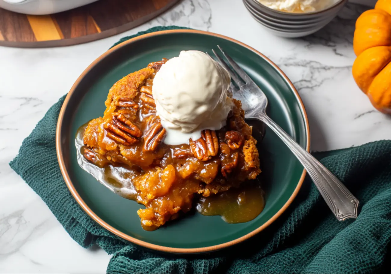 Pumpkin Pecan Cobbler Recipe
